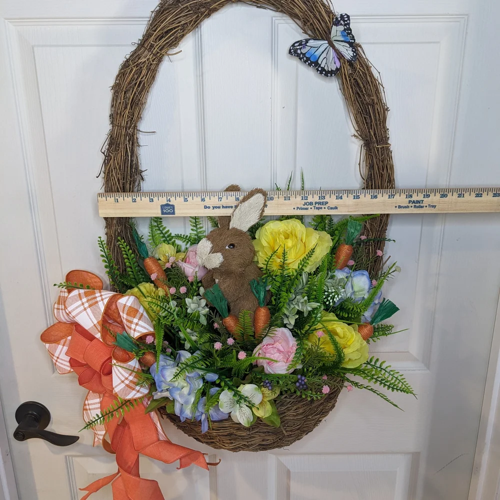 Easter Basket Wreath